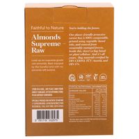 Faithful to Nature Almonds Supreme - Raw